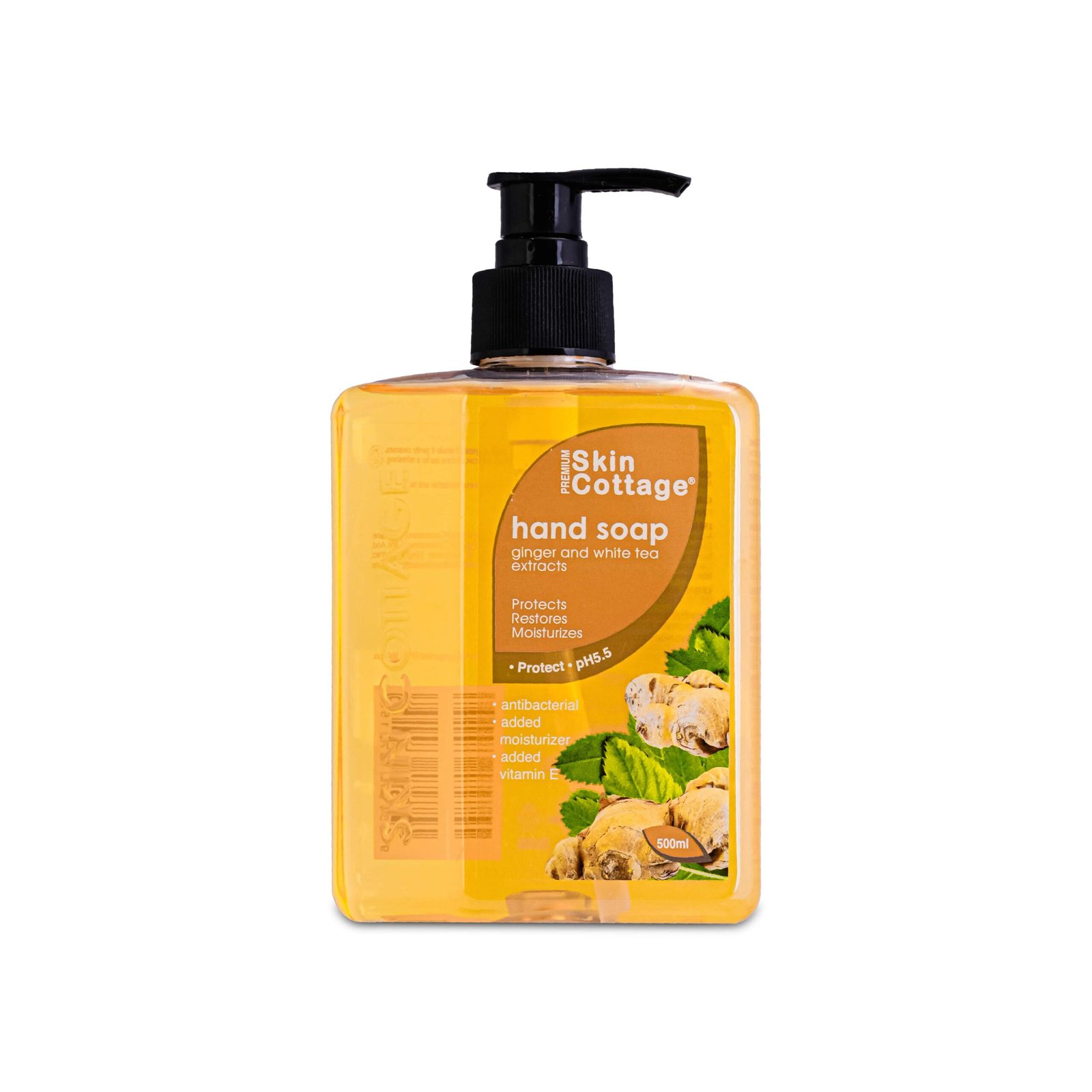 Premium Skin Cottage – Ginger & White Tea Extracts Hand Soap