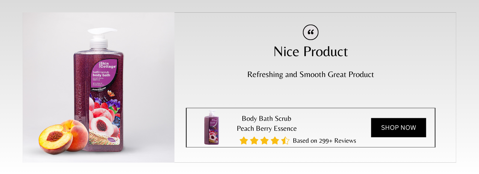 Peach Berry Scrub
