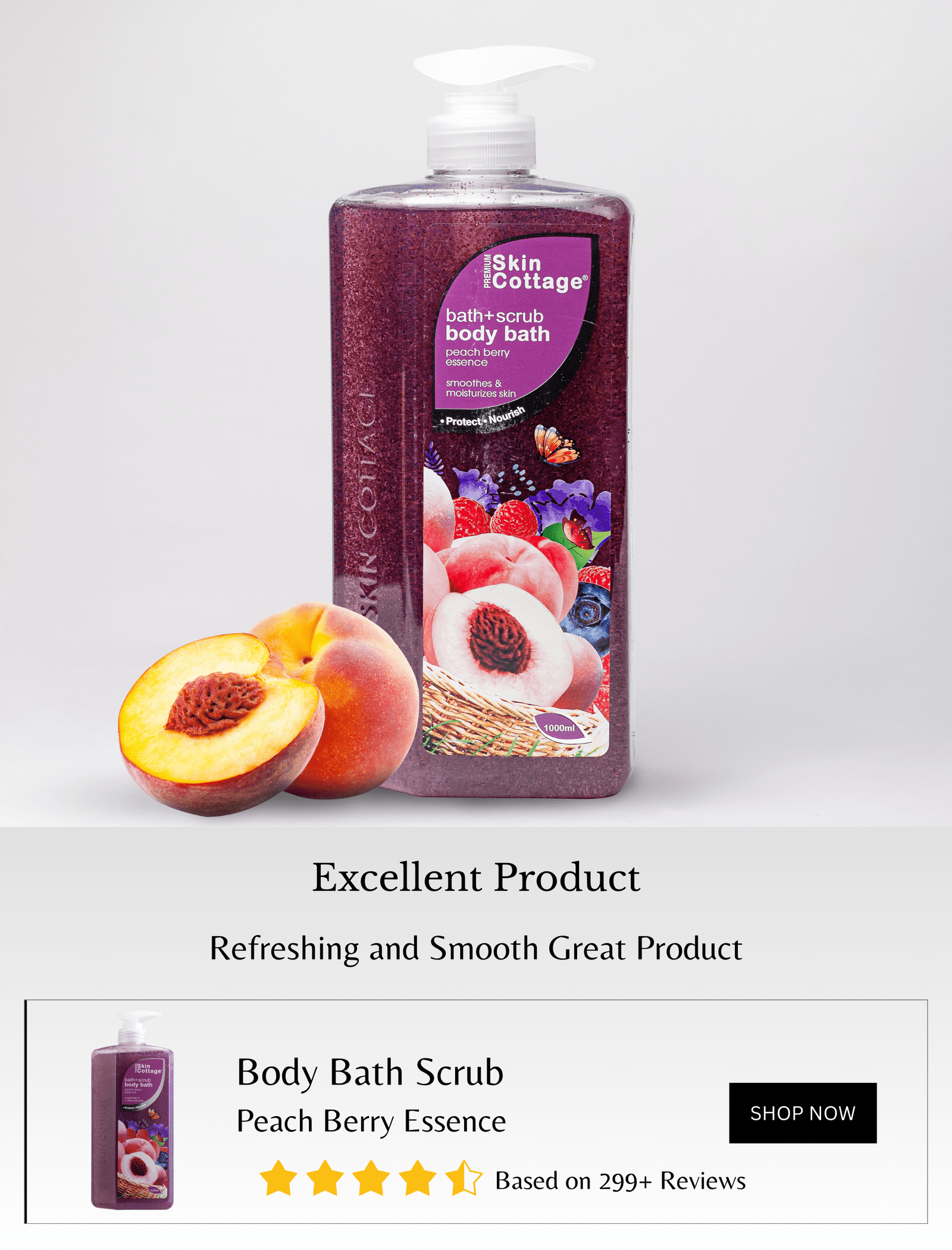 Peach Berry Scrub